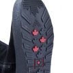 Närbild på den halktåliga sulan av Canada Snow Quebec Grip High curlingkänga (dam)