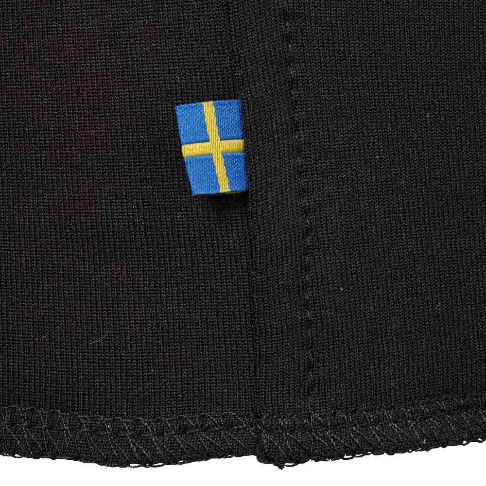 Isbjörn of Sweden Panda Beanie mössa för barn detalj vid söm