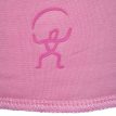 Isbjörn of Sweden Panda Beanie mössa för barn logga på färgen frost pink