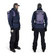 Osprey Firn 18 skidryggsäck (unisex)på en manlig modell