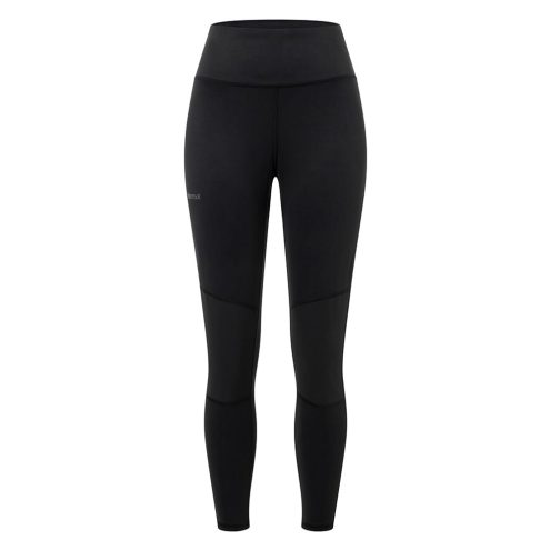 Framsidan av Marmot Women's Rock Haven Hybrid Tight i färgen svart