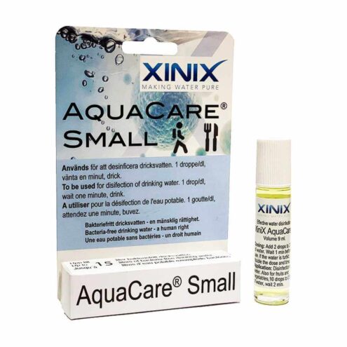 Effektiv XiniX Aquacare 10 ml vattenrening med droppar.