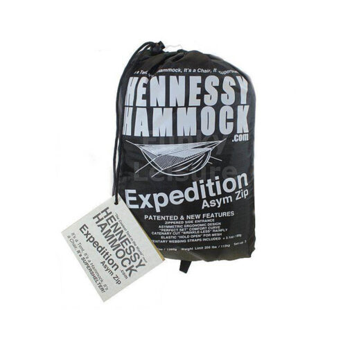 Stödlinor och packpåse med Hammock Expedition Zip från Hennessy.