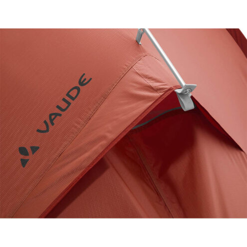Närbild på VAUDE Taurus 2P för en bekväm camping.