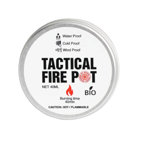Tactical Fire Pot 40ml pålitlig brännare från Tactical Foodpack.