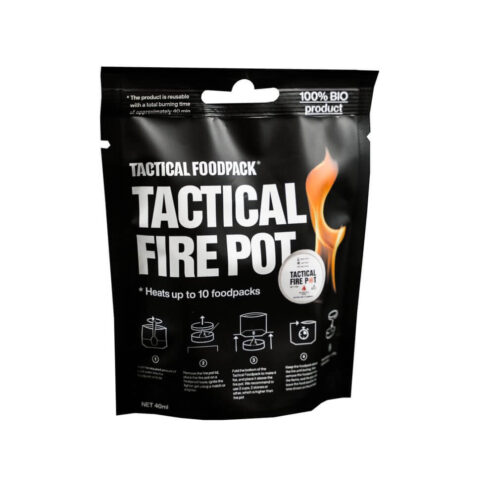 Innovativ gelbrännare från Tactical Foodpack Tactical Fire Pot 40ml.