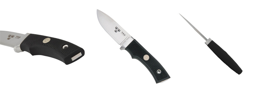 Greppvänlig jaktkniv med TK6 Tre Kronor Hunter Zytel från Fällkniven.
