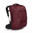Snygg röd ryggsäck från Osprey med smart förvaring.