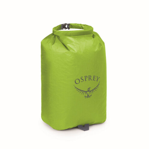 Osprey Ultralight Drysack 12L torrpåse i färgen limon