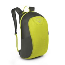 Limegrön ryggsäck på 18 liter från Osprey Ultralight Stuff Pack.
