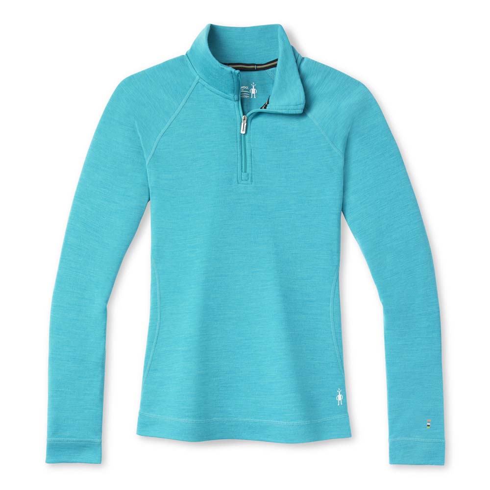 Smartwool Merino 250 Base Layer Crew underställ dam med dragkedja – Capri – M