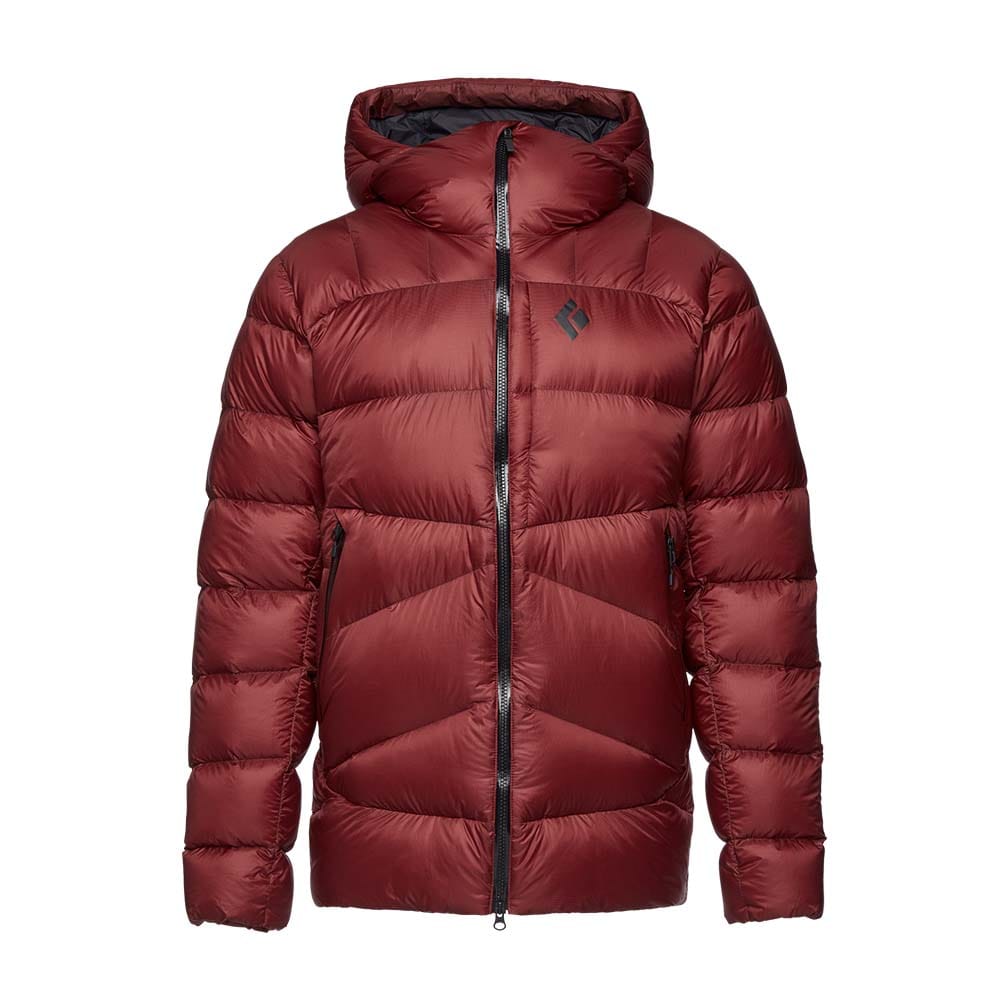 Black Diamond Vision Down Parka varm dunjacka (herr) – Dark Crimson – M