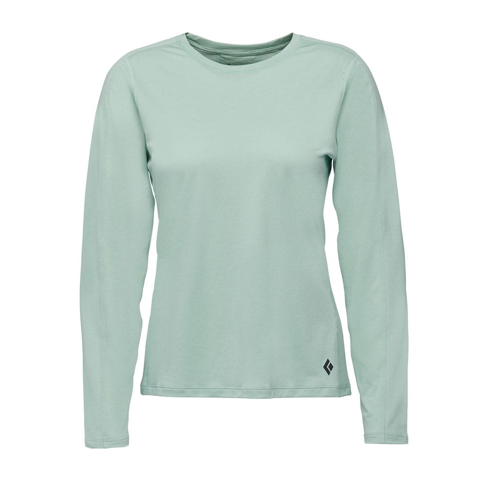 Black Diamond Lightwire LS Tech Tee långärmad tröja (dam) – Foam Green – L