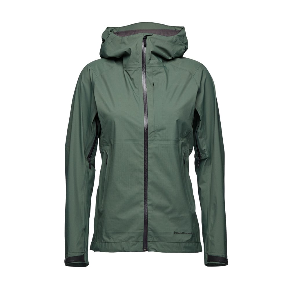 Black Diamond Highline Stretch Shell skaljacka (dam) – Laurel Green – L