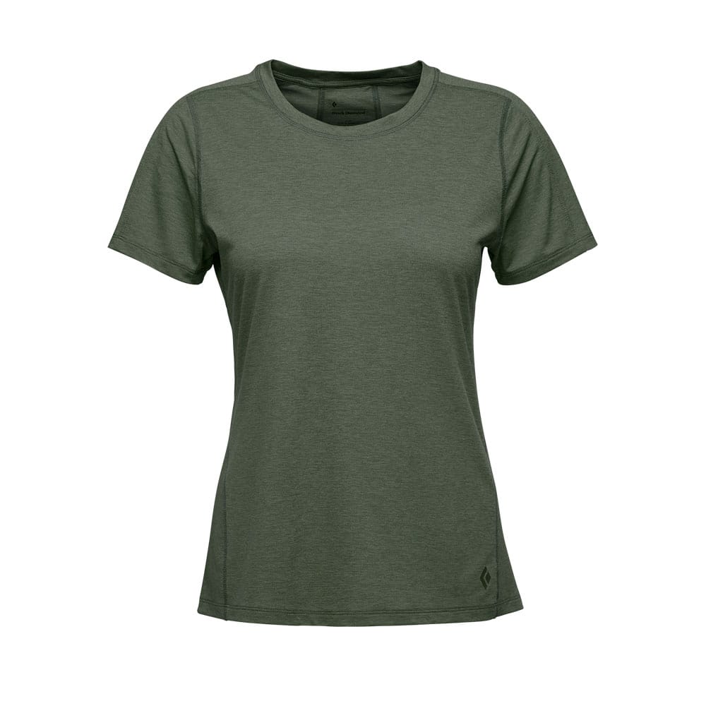 Black Diamond Lightwire Tech Tee T-shirt (dam) – Laurel Green – XS