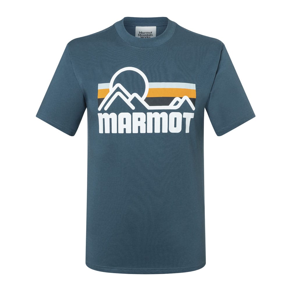 Marmot Coastal Tee t-shirt – Dusty Teal – S