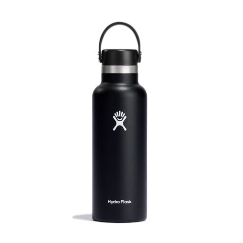 Hydro Flask Hydration Standard Mouth flaska 18oz i färgen svart