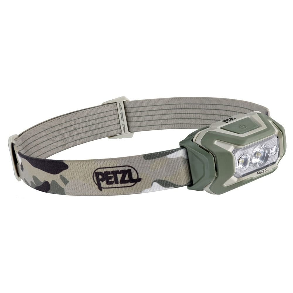 Petzl ARIA 2 vattentät pannlampa – Camo