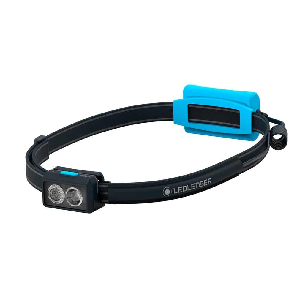 Ledlenser NEO3 lätt pannlampa – Black/Blue