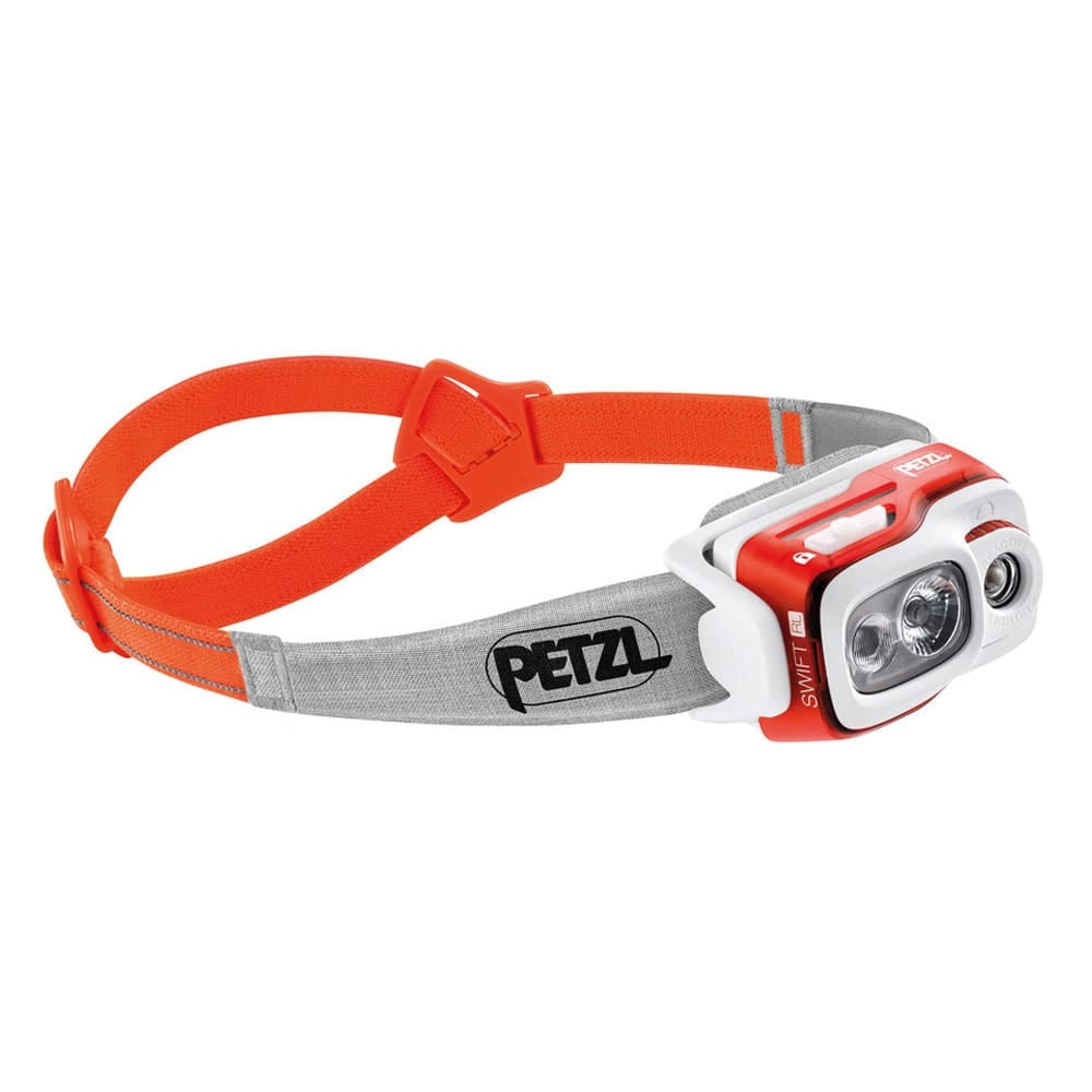 Petzl Swift RL laddningsbar stark pannlampa – Orange