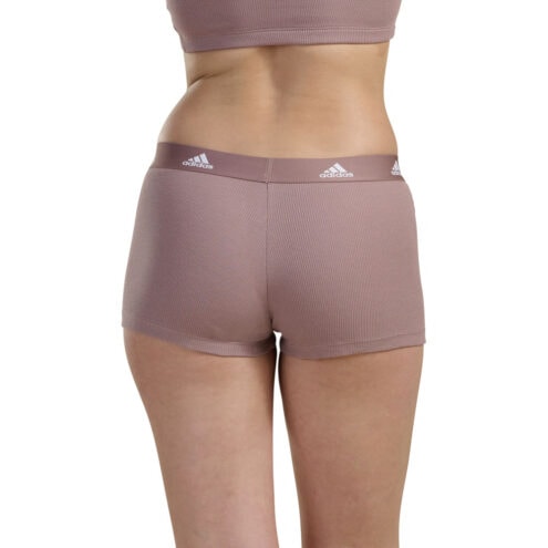 Baksidan av Adidas Girl Shorts boxers i färgen wonder Oxid