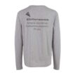 Baksidan av Klättermusen Runa Maker LS Tee långärmad T-shirt i färgen grå