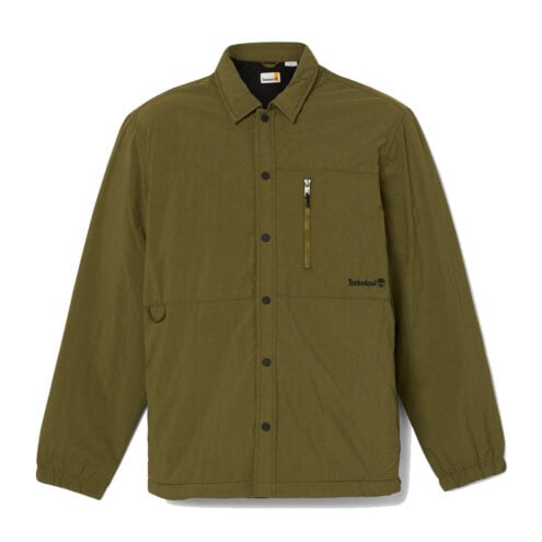Timberland Fleece-lined Shirt Jacka (herr) i färgen olive