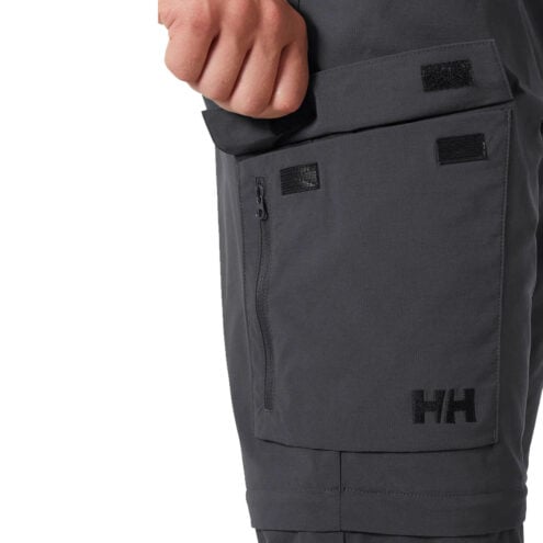 Sidoficka på Helly Hansen Elv Light Zip Off vandringsbyxor och shorts (herr)