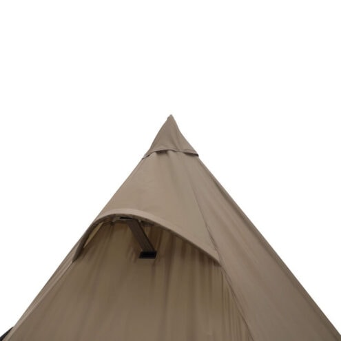 Ventilation i Rymligt och glampinganpassade Easy Camp Moonlight Spire Tipi-tält för 4 personer
