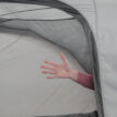Myggnät på Easy Camp Camp Shelter kupoltält för 6 personer