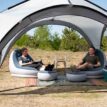 Easy Camp Camp Shelter kupoltält för 6 personer - bra solskydd