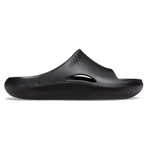 En ergonomisk Crocs Mellow Recovery Slide (unisex) i färgen black