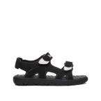lekvänliga Timberland Perkins Row 2-strap sandal (barn/junior) i svart
