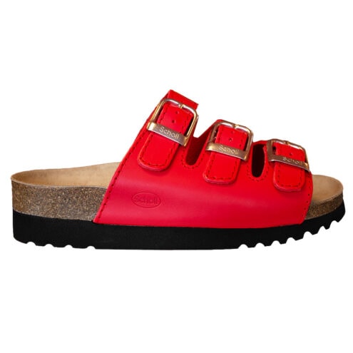 Scholl Rio sandal i färgen röd