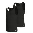 Adidas Tank Top 2-pack linne (herr) med fyrvägsstrech i färgen svart