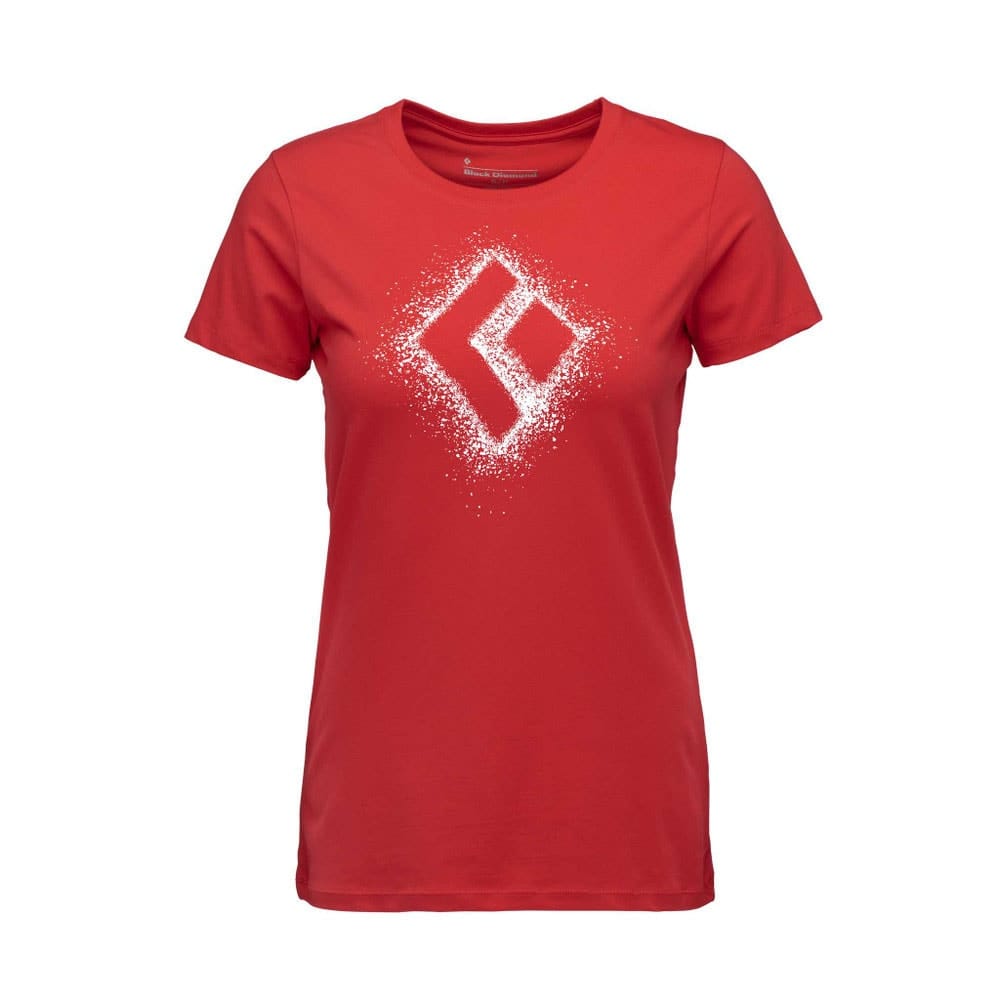 Black Diamond Chalked Up Tee T-shirt (dam) – Coral Blush – S