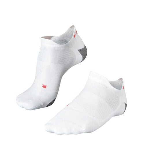 Lätta och bekväma Falke RU5 Race Invisible Running Socks löparstrumpor (dam) i färgen white-mix