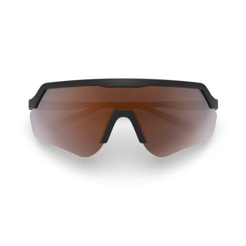 Spektrum Blankster sportglasögon med svart ram och amber contrast linser