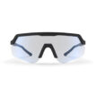 Spektrum Blankster sportglasögon med svart ram och Photochromic Blue Revo lins
