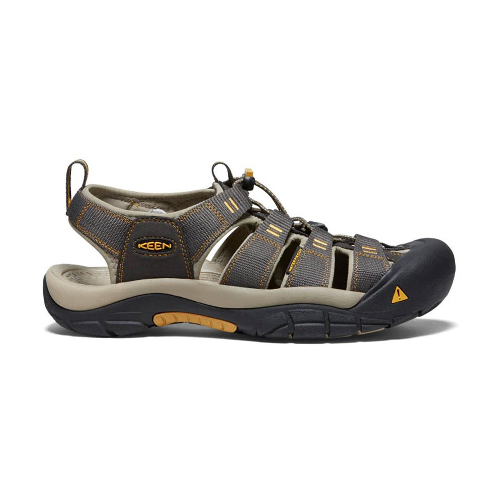 Keen Men's Newport H2 sandal för vandring (herr) -  Raven/Aluminum,  40,