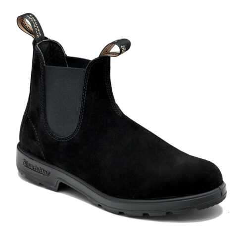 Blundstone 2405 chelseas i mocka i färgen svart