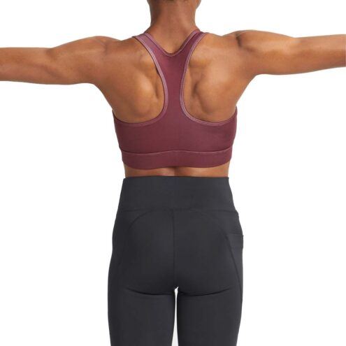 Baksida av Röhnisch Essential Zip Sportsbra sport bh (dam)