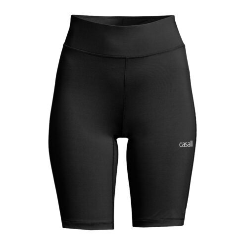 Ett par Casall Essential High Waist Bike Tights träningsshorts (dam) i färgen Black