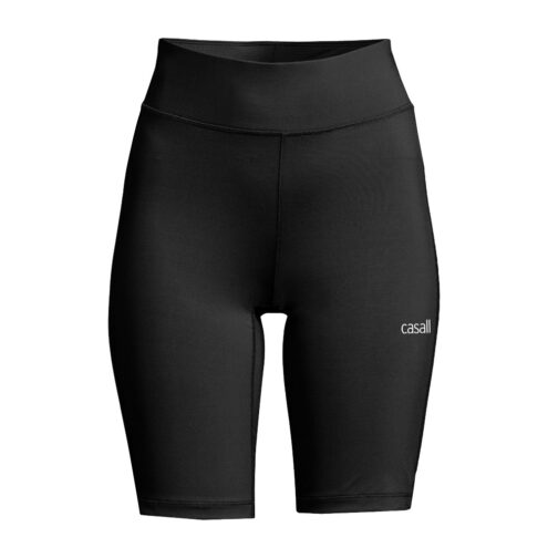 Ett par Casall Essential High Waist Bike Tights träningsshorts (dam) i färgen Black