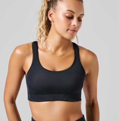 framsida av Casall High Impact Sports Bra sport bh (dam) på en modell