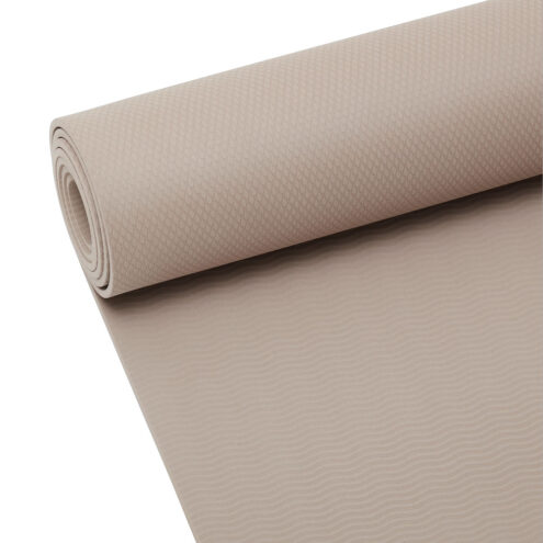 Närbild på detaöjer av snygga Casall Yoga Mat Essential Balance 4mm yogamatta