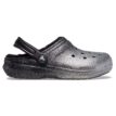 Crocs Classic Glitter-Lined Clog i färgen Black/Silver