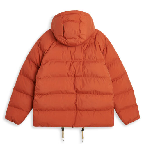 en orange Tretorn Arctic Puffer Jacket (herr) - bakifrån