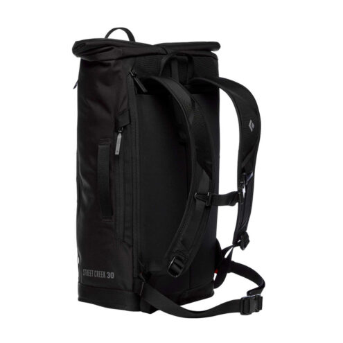 Bakisdan av Black Diamond Street Creek 30L Roll-Top ryggsäck