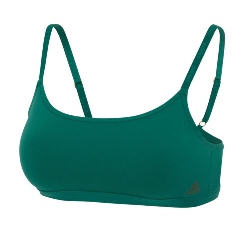 en snygg grön färg på Adidas Bustier bandeau BH (dam)